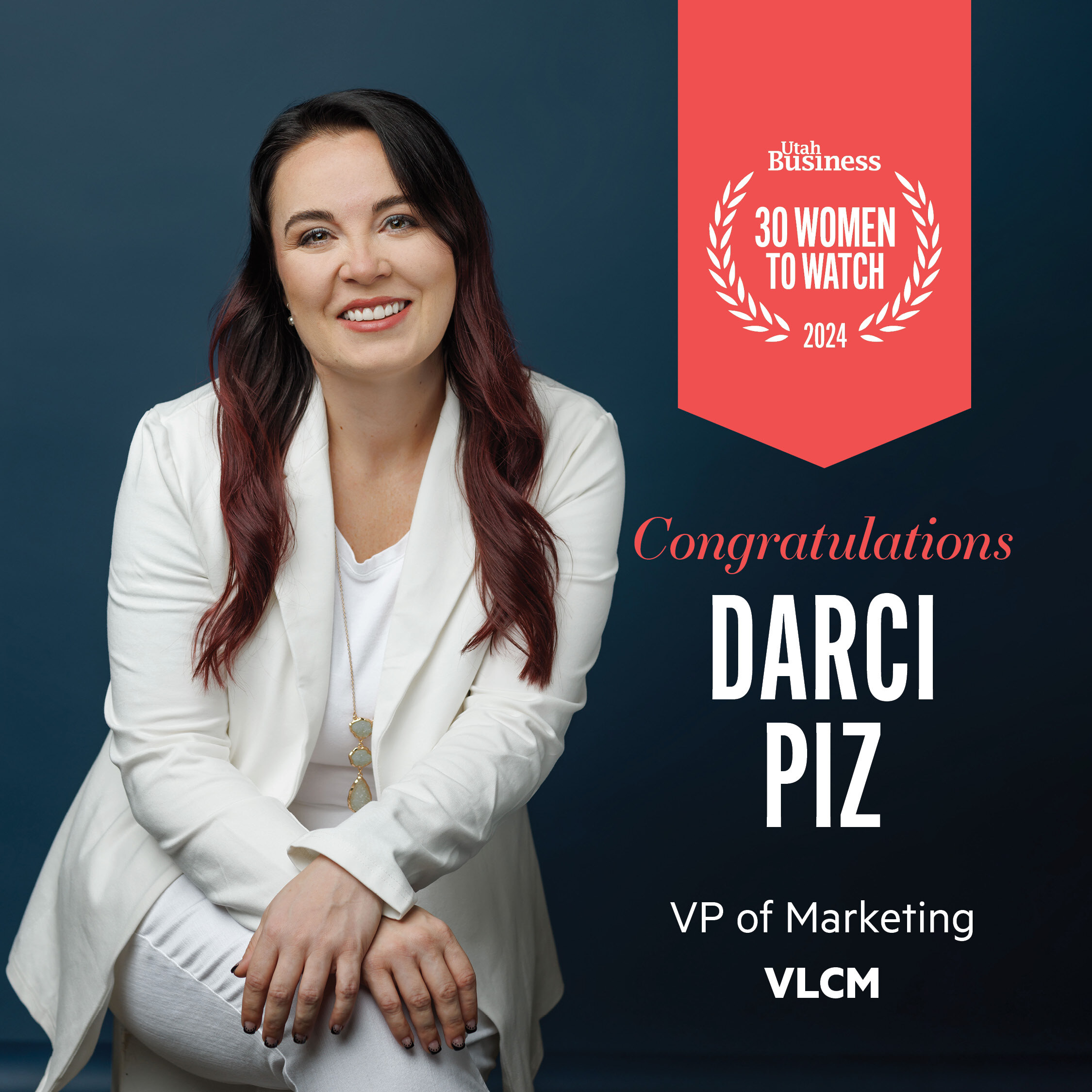 Utah Business' 30 Women To Watch, Darci Piz Logo